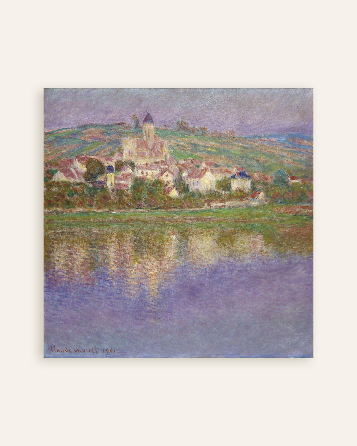 Affiche Vétheuil (1901) de Claude Monet, miniature
