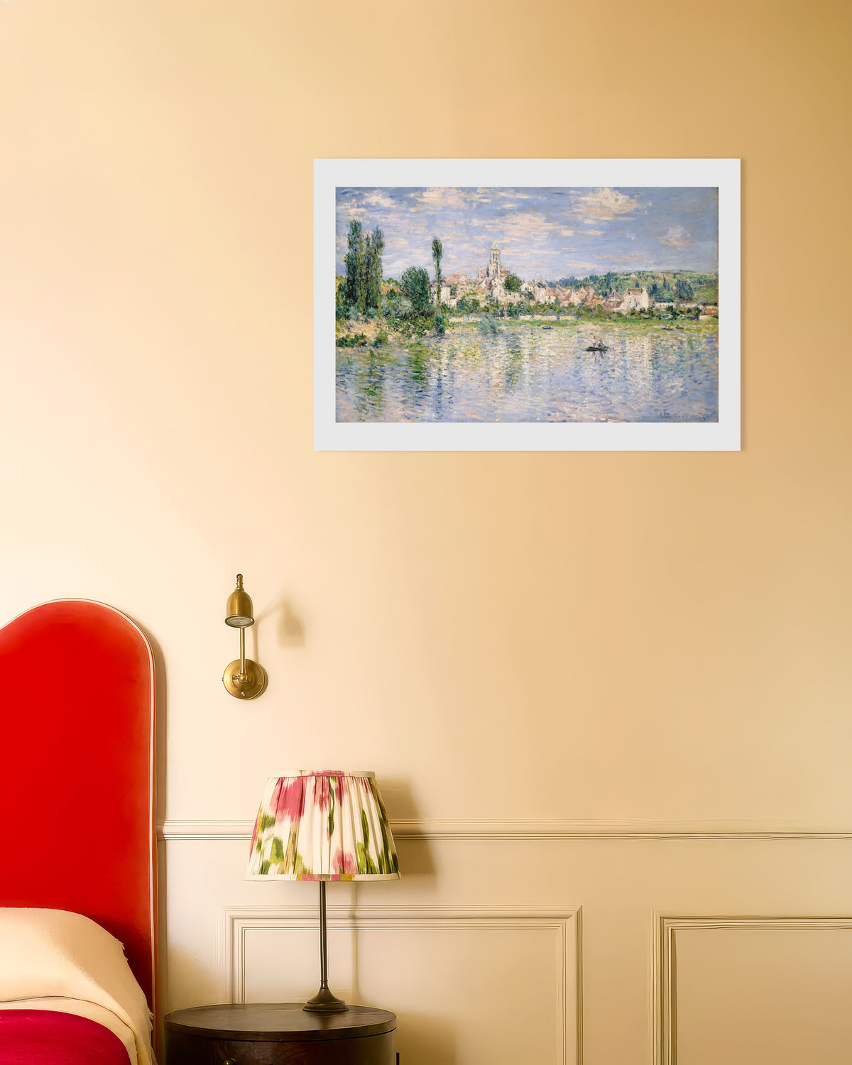 Affiche Vétheuil en été (1880) de Claude Monet
