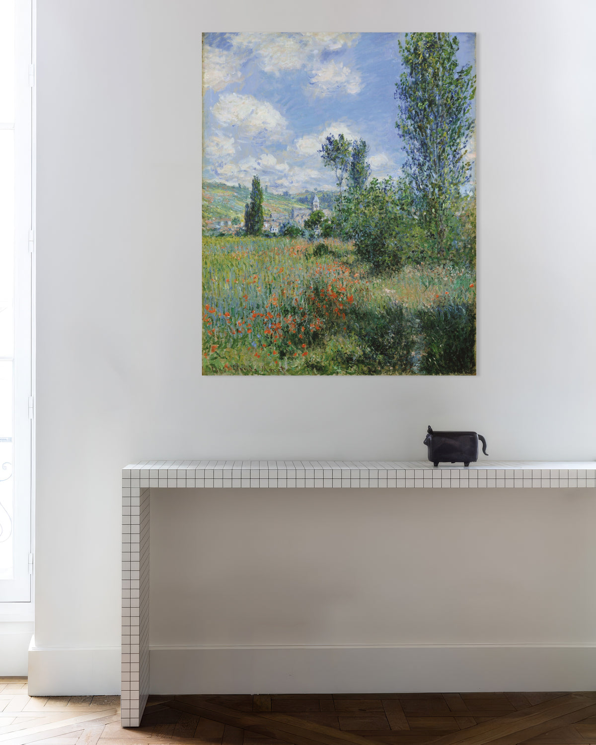 Affiche Vue de Vétheuil (1880) de Claude Monet