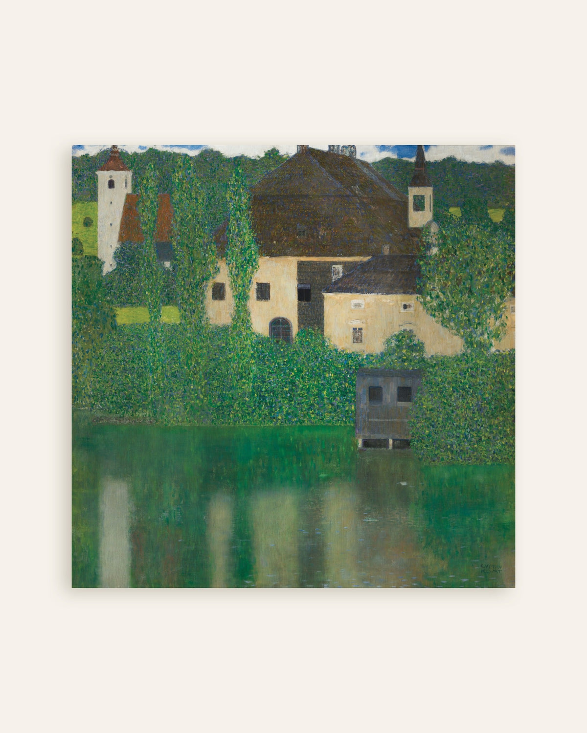 Poster de Château dans l’eau (1908–1909) de Gustav Klimt, en vignette