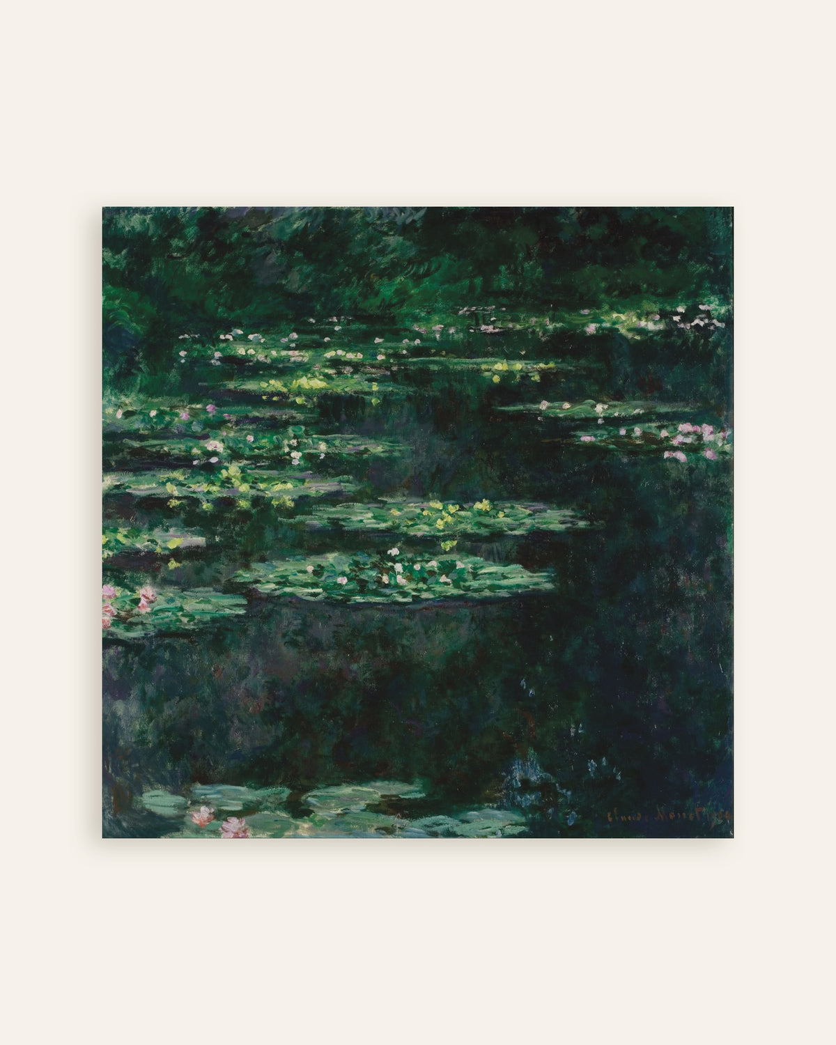 Affiche Nymphéas (1904) de Claude Monet, miniature