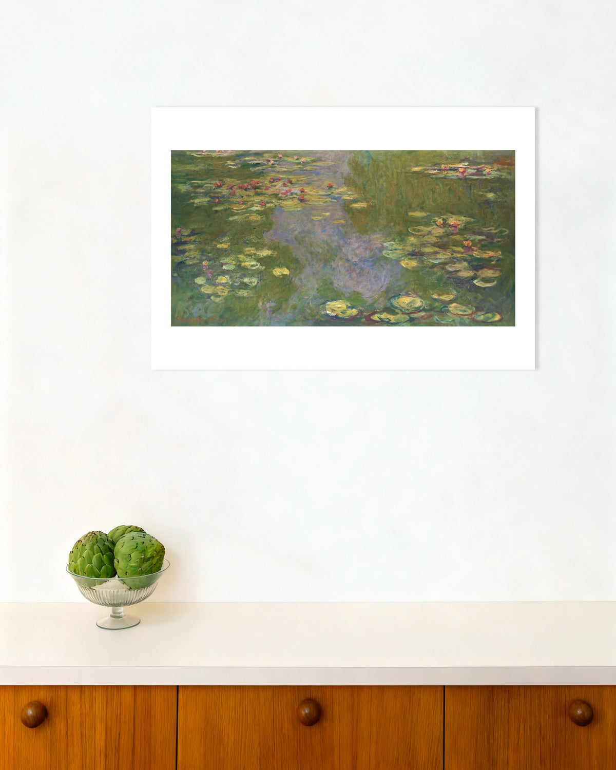 Affiche Nymphéas (1919) de Claude Monet