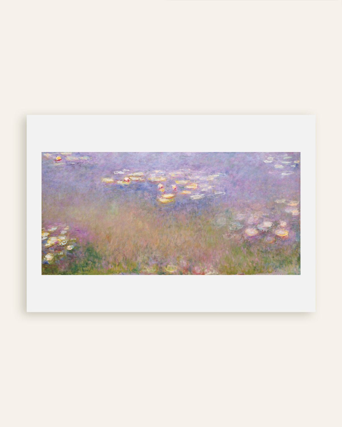 Affiche Nymphéas (vers 1915–1926) de Claude Monet, miniature