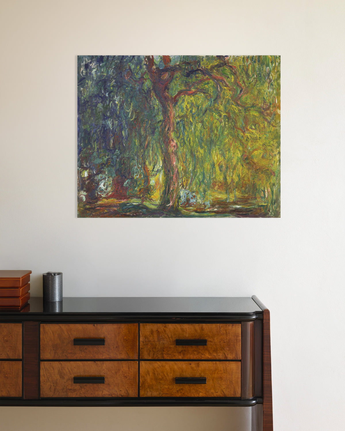 Affiche Saule pleureur (1918–1919) de Claude Monet