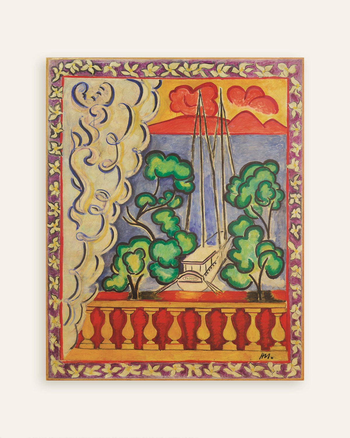 Poster de Fenêtre à Tahiti (1935) par Henri Matisse, vignette