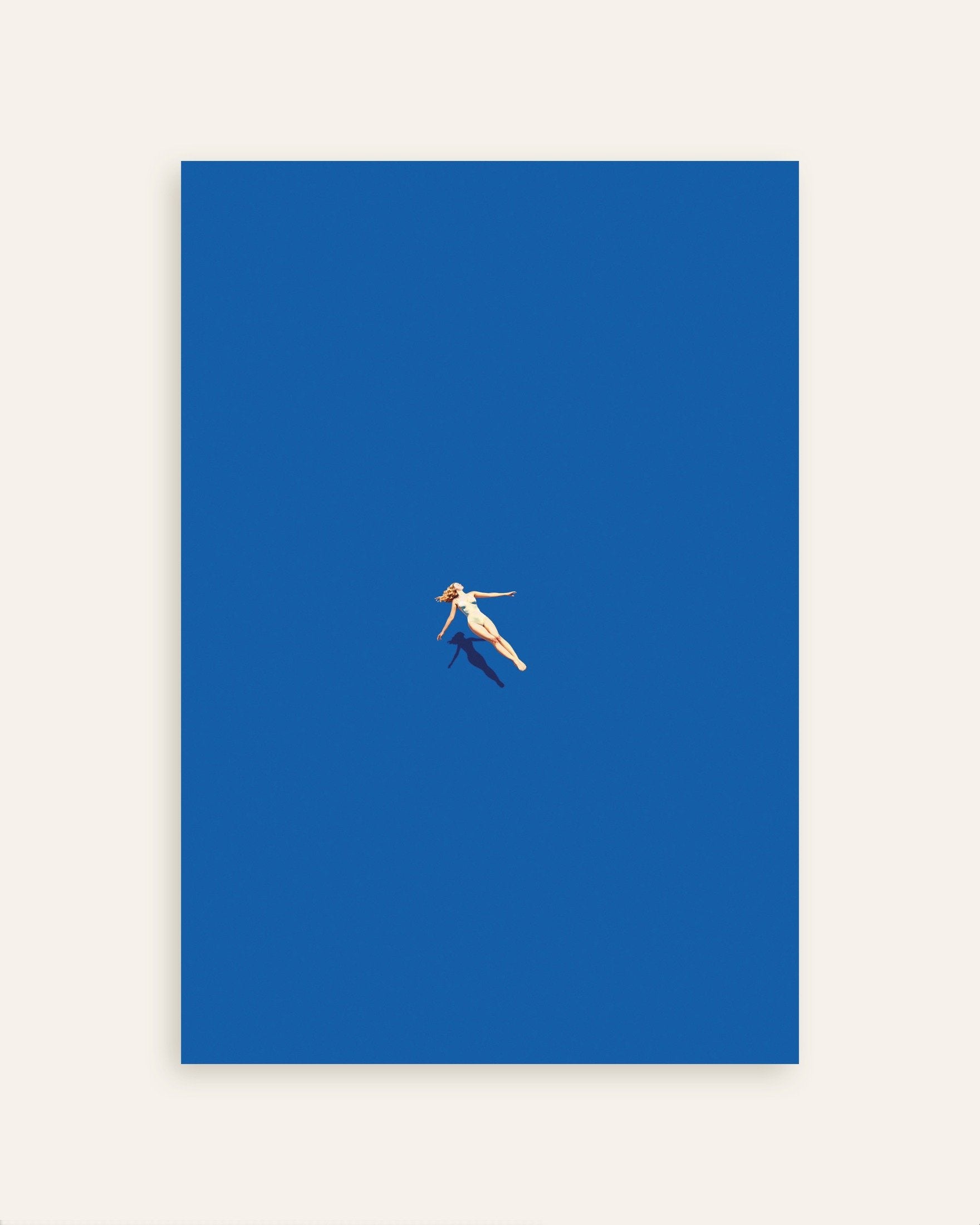 Poster of Woman floating on water, SPA poster, thumbnail